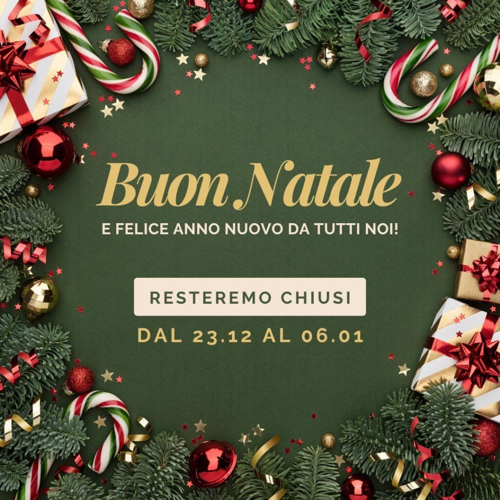 Chiusura Natale 2024